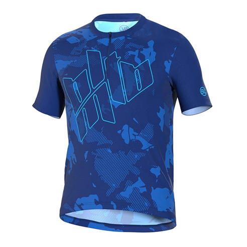 Bicycle Line - Men's NERVESA Short Sleeve UPF 30+ Cycling Jersey