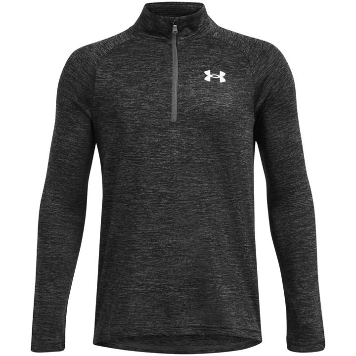 Under Armour Boys Grey Tech™ 2.0 ½ Zip Juniors Size 13