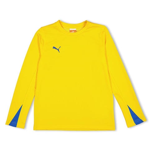 Puma - Unisex Kids' Team Long Sleeve Performance Gym Top