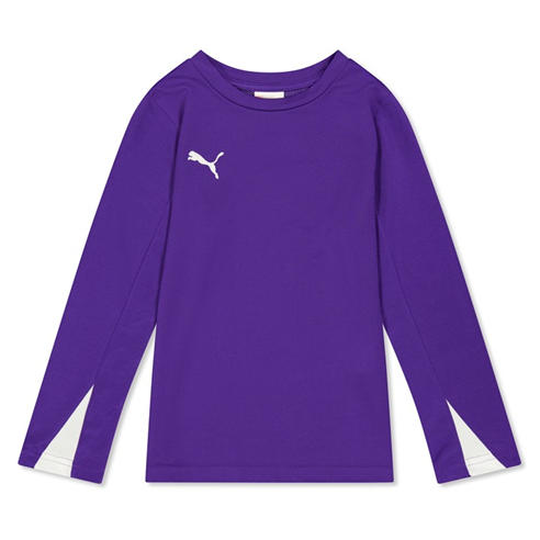 Puma - Unisex Kids' Team Long Sleeve Performance Gym Top