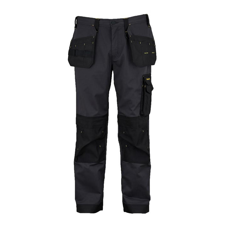 Dunlop Men's Grey On Site Work Trousers Extra Small