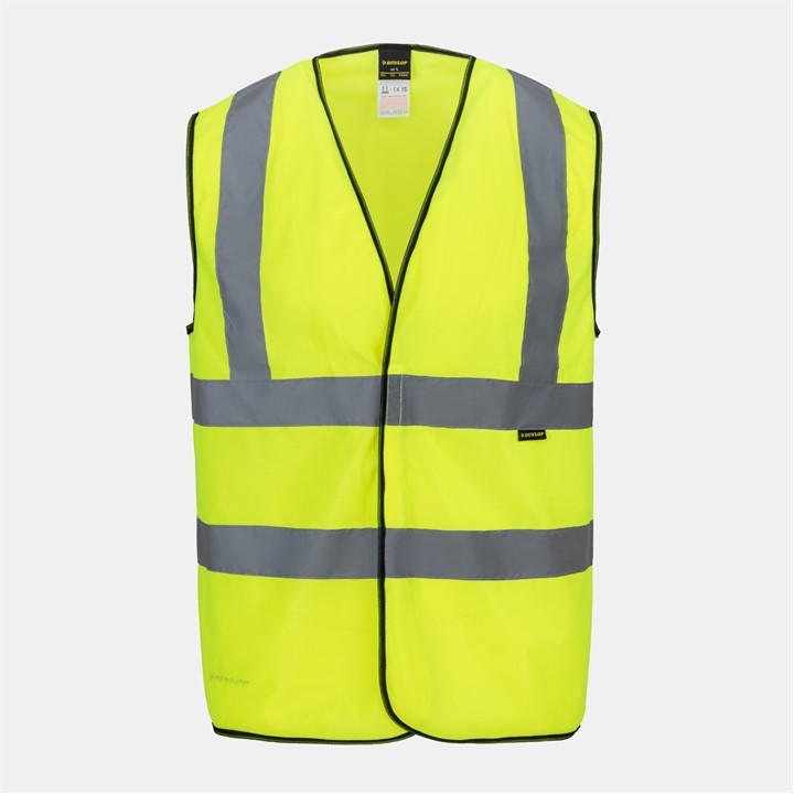 DUNLOP HI VIS VEST ADULTS