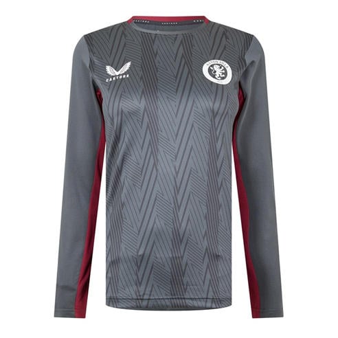 Castore - Women's Aston Villa Long Sleeve Licensed T-Shirt