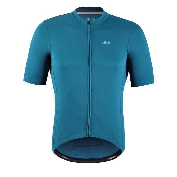 Dhb Men's Blue Blok Classic Short Sleeve Jersey Large