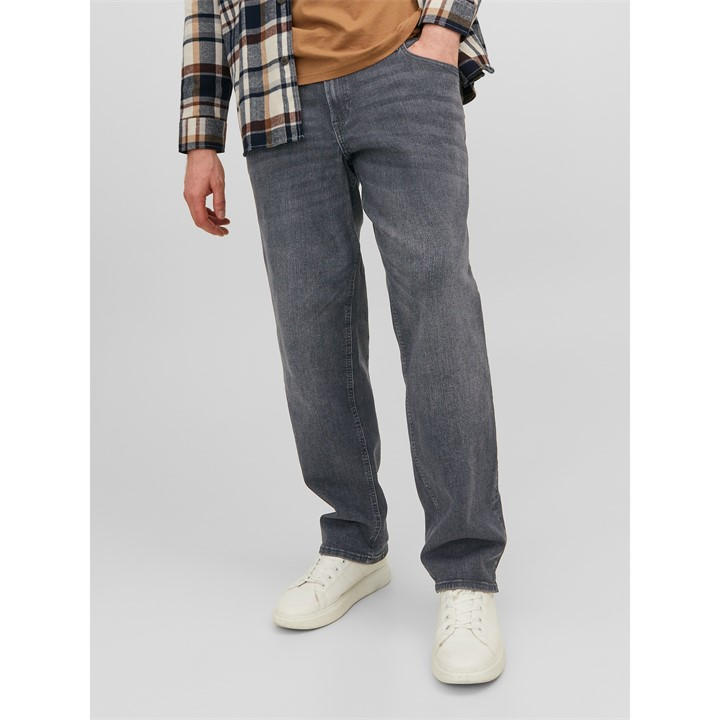 Jack And Jones Men's Black Mike 270 Jeans Plus Size 44 R