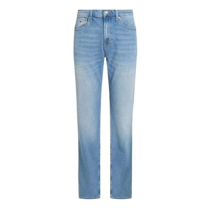Tommy Jeans Men's Blue Ryan Straight Fit Jeans Size 38 R