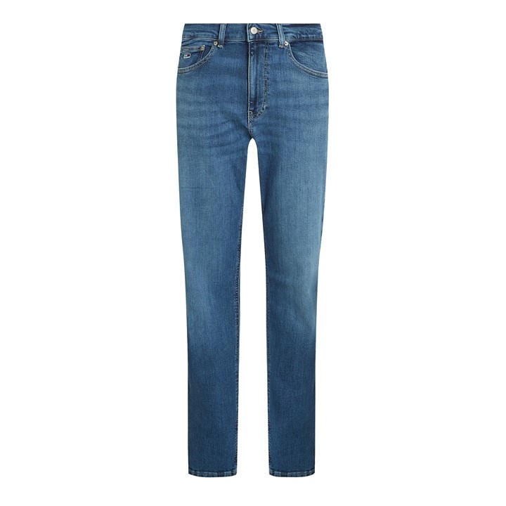 Tommy Jeans Men's Blue Ryan Straight Fit Jeans Size 38 R