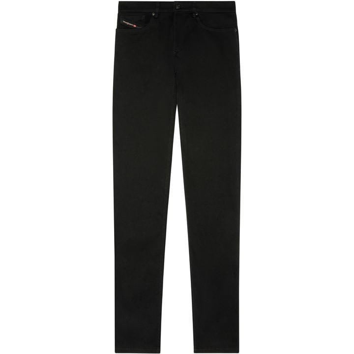 Diesel Men's Black Jeans Finitive Tapered Jeans Size 36 R