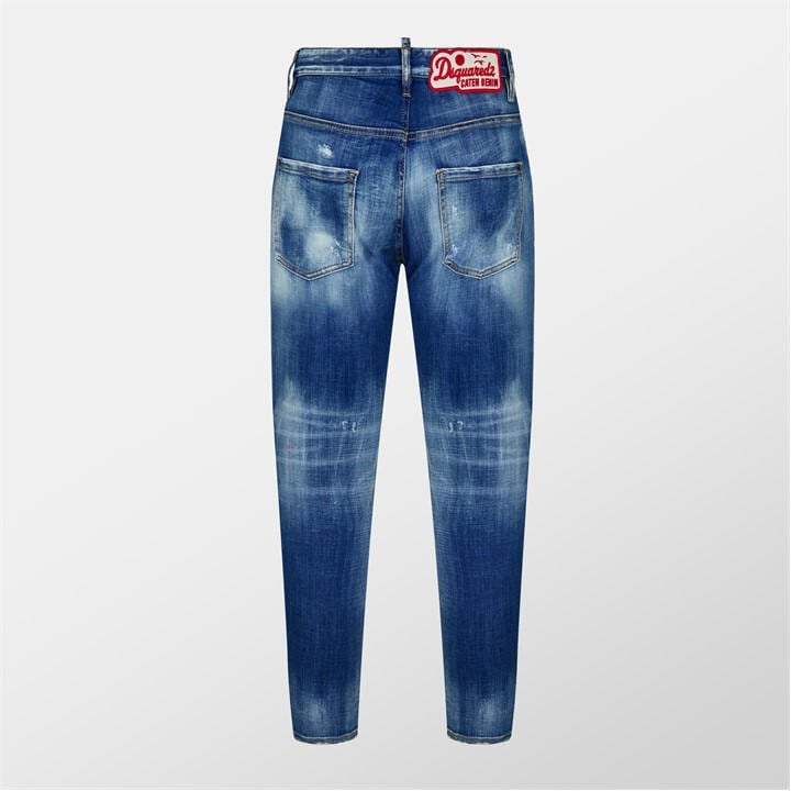 Dark Square Pocket Trouser Jeans