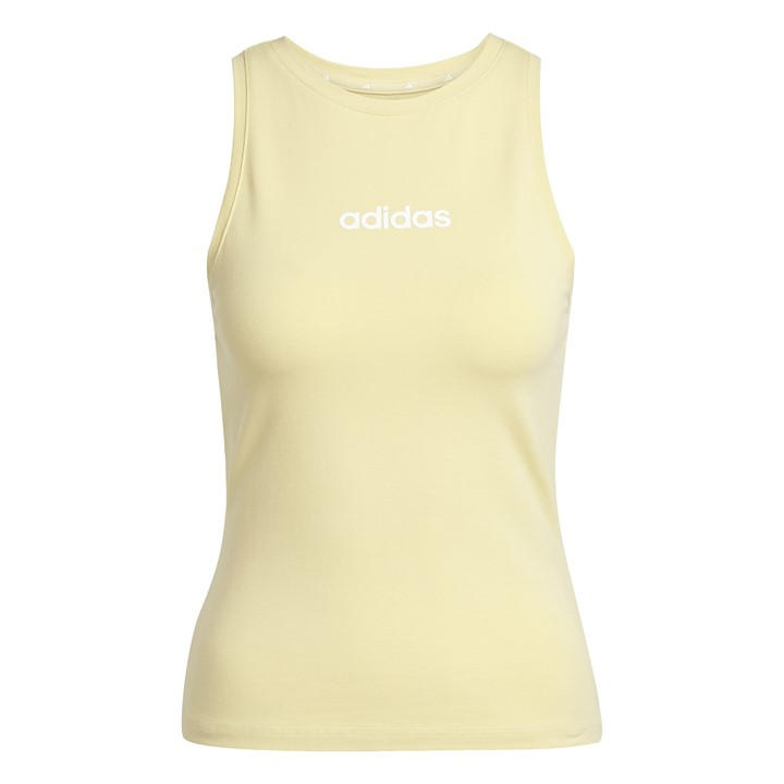 ADIDAS ORIGINALS ESSENTIALS LINEAR SLIM COTTON TANK TOP WOMEN