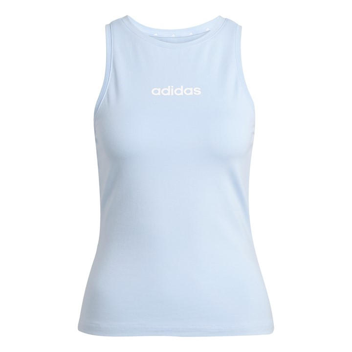 ADIDAS ORIGINALS ESSENTIALS LINEAR SLIM COTTON TANK TOP WOMEN