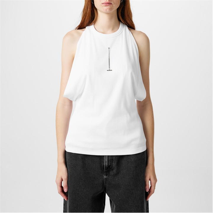 Alexander Mcqueen Tank Top In White