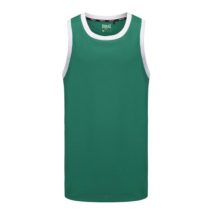 Everlast Men's Green Basketball Performance Vest Extra Large