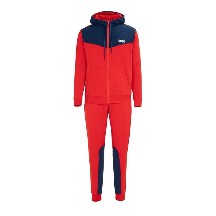Lonsdale Men's Red Tracksuit - 4XL
