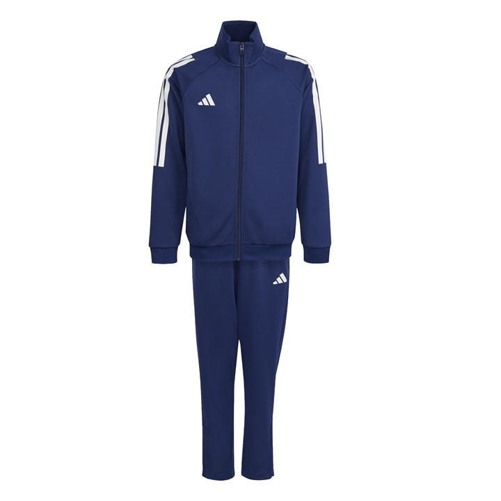 Adidas Boys Blue Essentials Sereno Tracksuit Junior Size 13
