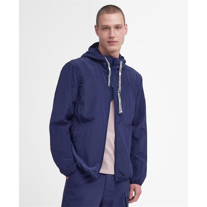 BARBOUR INTERNATIONAL EXCHANGE HOODED JACK