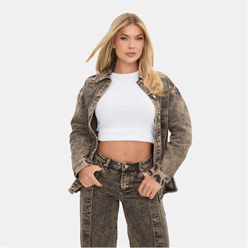 I Saw It First - Washed Denim Shirt