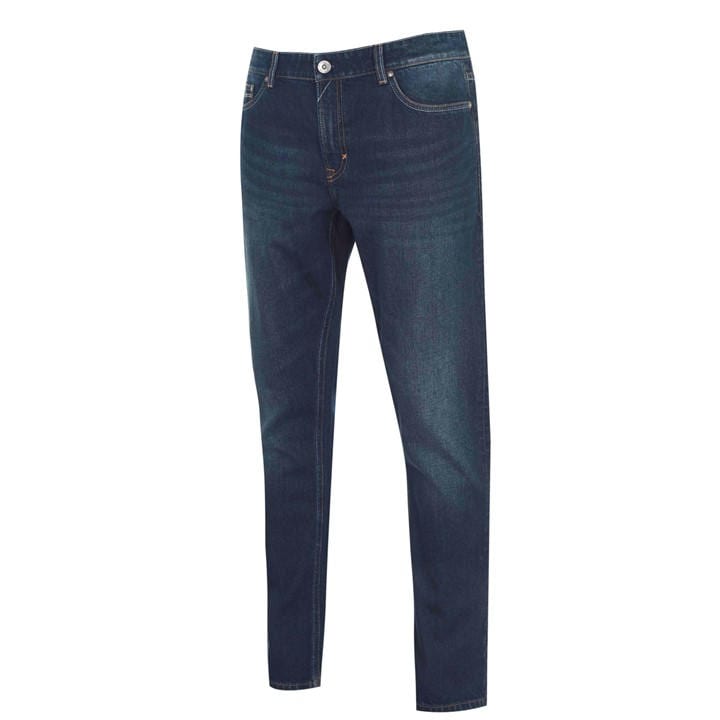 Firetrap Men's Blue Rom Straight Leg Jeans Large