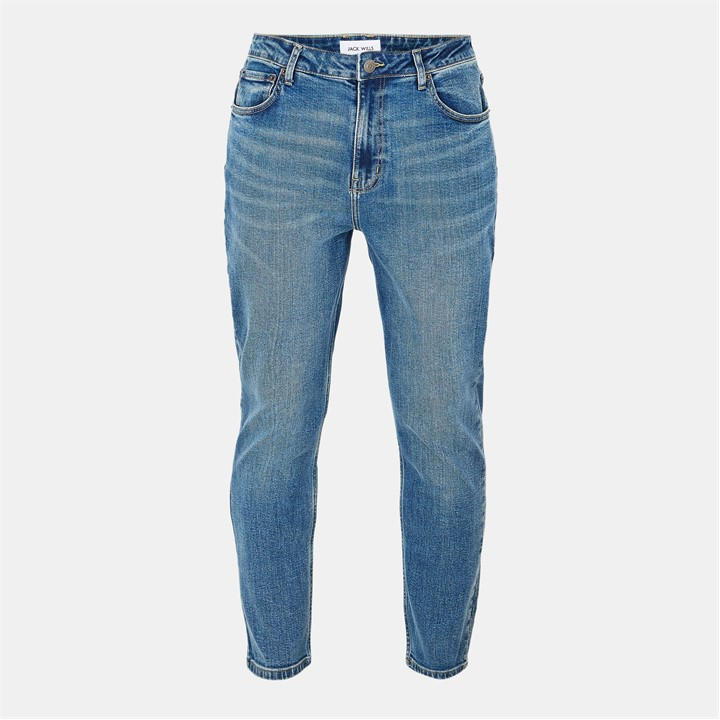 Jack Wills Men's Blue Skinny Jeans Small