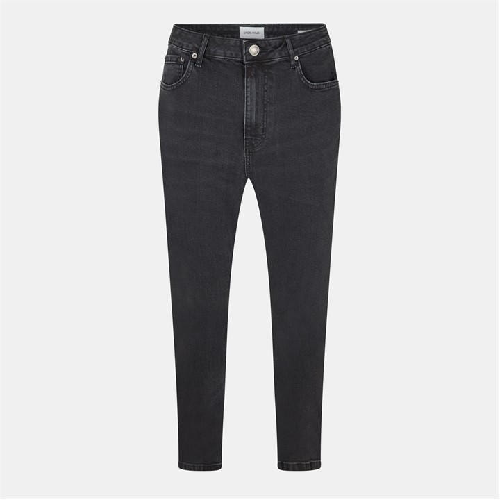 Jack Wills Men's Black Skinny Jeans Size 34 R