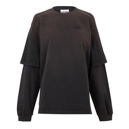 GANNI - Ganni Double Tee Ld61