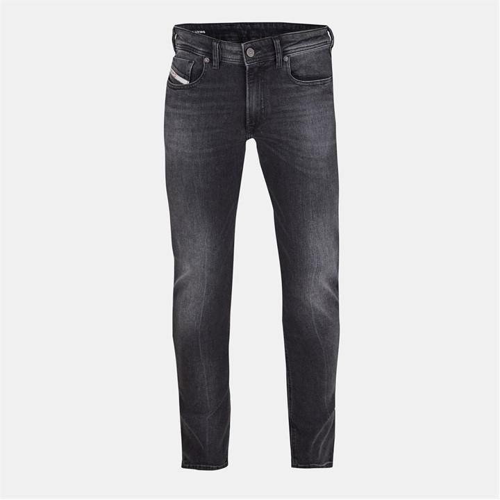 Diesel Men's Black Sleenker Skinny Jeans Size 29 R