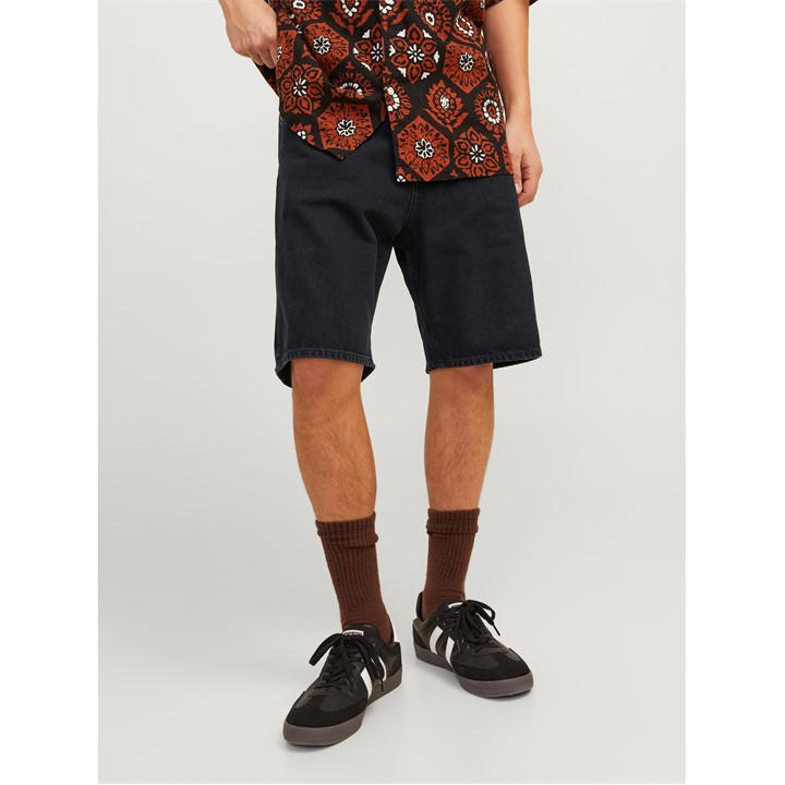 Jack And Jones Men's Black Tony Shorts Large