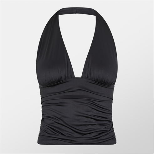 GOOD AMERICAN - Women's Halterneck Tank Vest