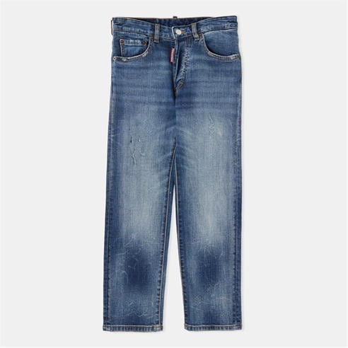 DSQUARED2 - Kids' DSQ Logo Slim Fit Jeans
