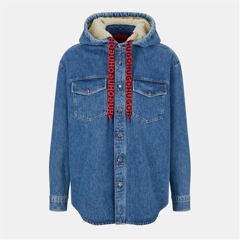 Hugo - Men's Elimu Long Sleeve Denim Shirt