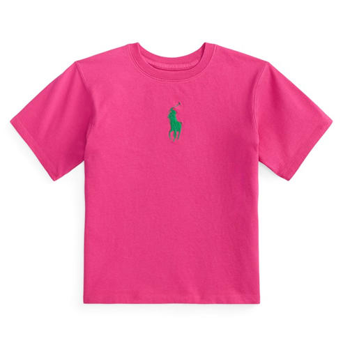 Polo Ralph Lauren - Kids' Centre Logo Cropped T-Shirt