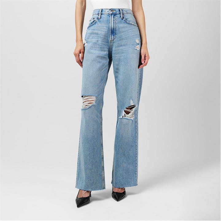 FABRIC WIDE JEANS