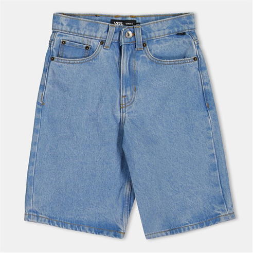 Vans - Check-5 Baggy Denim Short Stonewash Boys