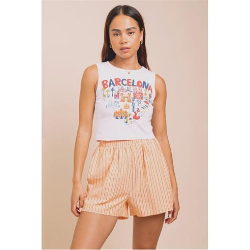 Daisy Street - Women's Barcelona Tank Vest