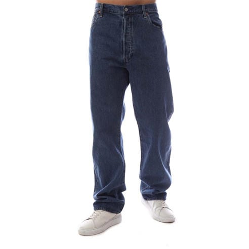 Levis - Men's original Bluetooth Stonewash Straight Leg Jeans