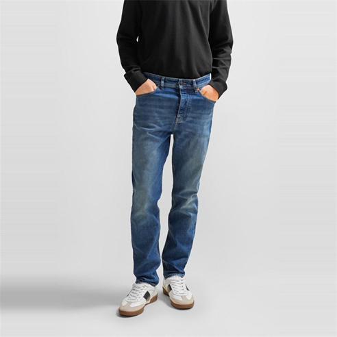 BOSS TABER BC-C - Jeans Tapered Fit - blue/lichtblauw BOSS TABER BC-C - Jeans Tapered Fit - blue/lichtblauw