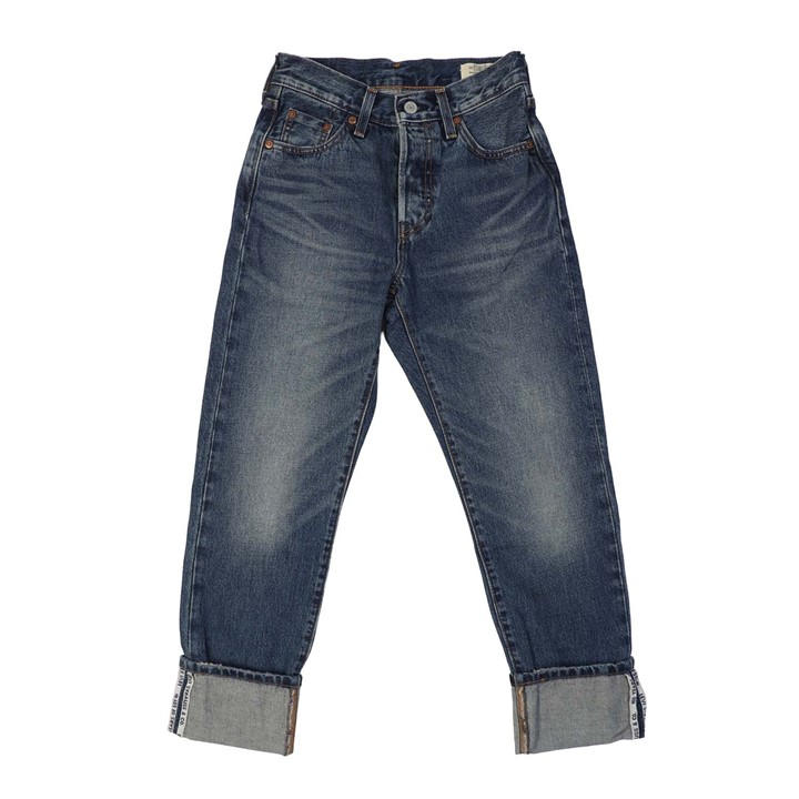 Levis Women's Blue Straight Leg Jeans