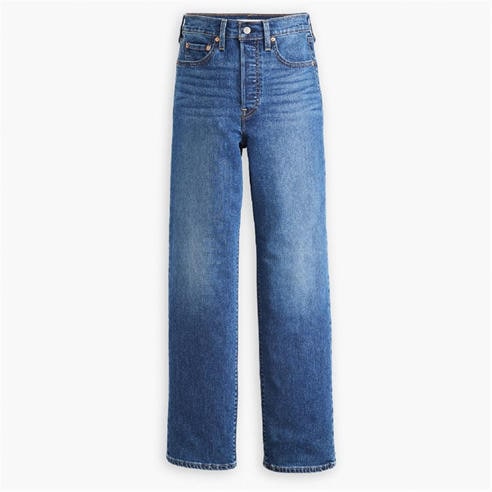 Levis - Women's Ribcage Full L Straight Leg Jeans