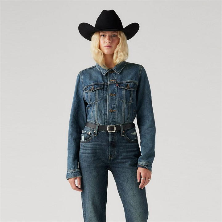 LEVI'S EX BOYFRIEND TRUCKER JACKET