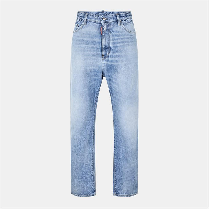 Dsquared2 Men's Blue Dsq London Bro Jean Large