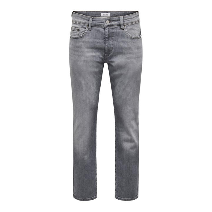 Only And Sons Men's Grey 7572 Dcc Skinny Jeans Size 32 R