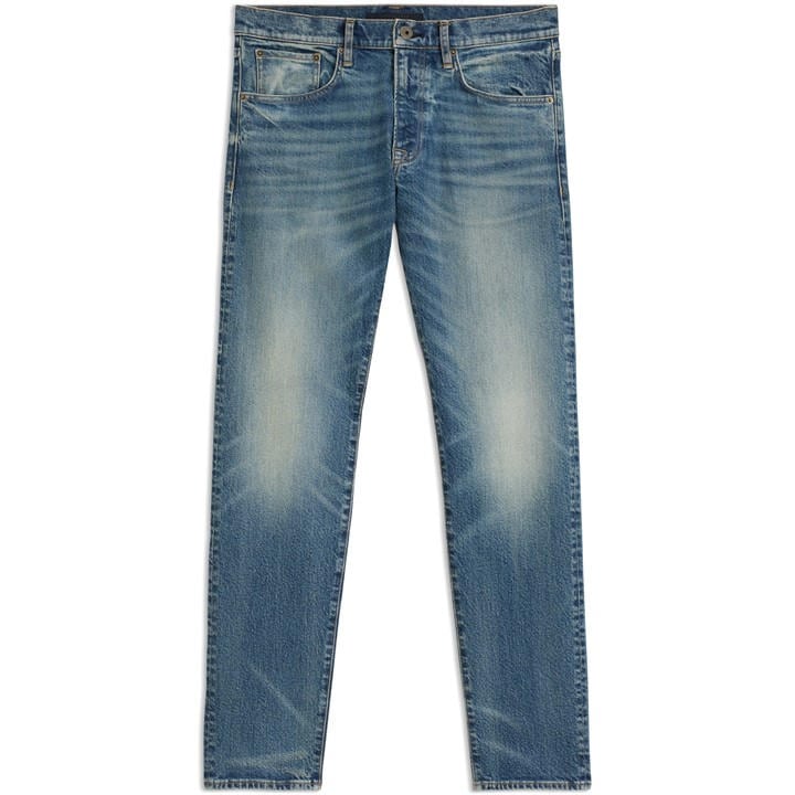 HUGO BOSS MEN'S DOUBLE BREASTED SLIM FIT TAILORED CUT JEANS