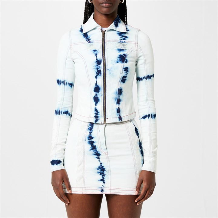 Sinead Gorey Inead Gorey Sg Acid Denim Jakt Ld42 In White