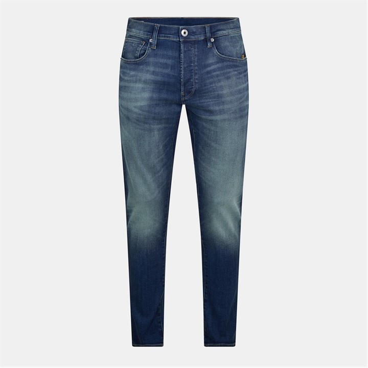 G Star Men's Blue 3301 Slim Jeans Small