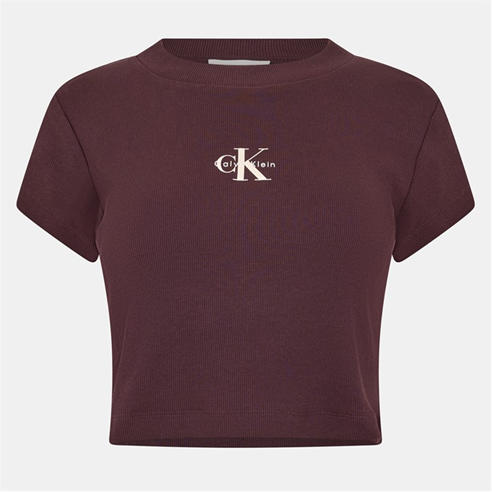 Calvin Klein Jeans - Women's CKJ Mono Baby T Crop Top