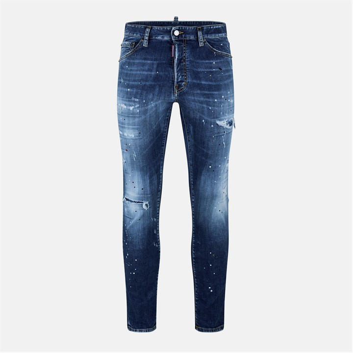 Dsquared2 Men's Blue Cool Guy Slim Jeans Size 38 R