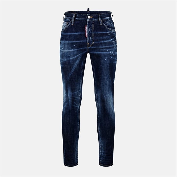 Rip Repair Blk - DSQUARED2 - Cool Guy Slim Jeans