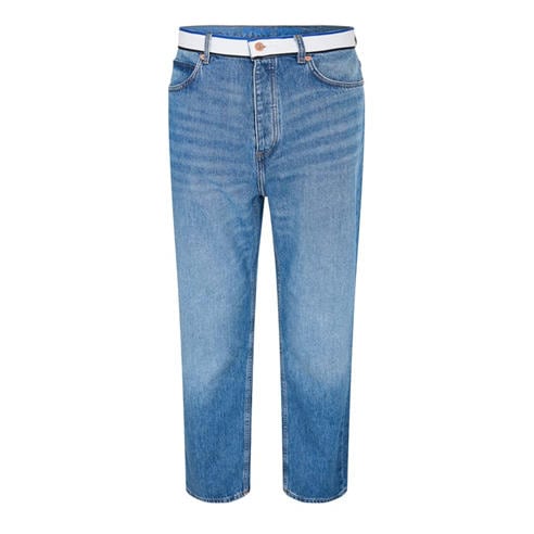 Hugo - Men's Nate/Tape Wide Leg Jeans