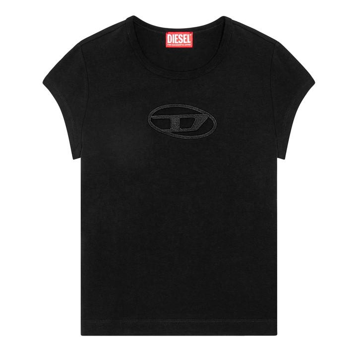 DIESEL T-ANGIE OVAL D T-SHIRT