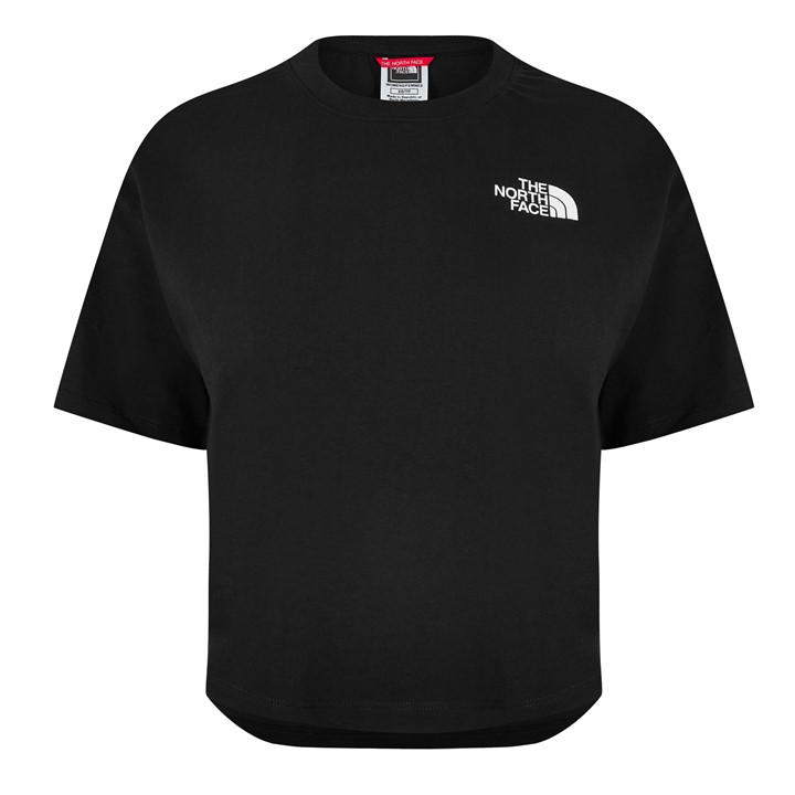 THE NORTH FACE WOMEN'S SIMPLE DOME CROP T-SHI